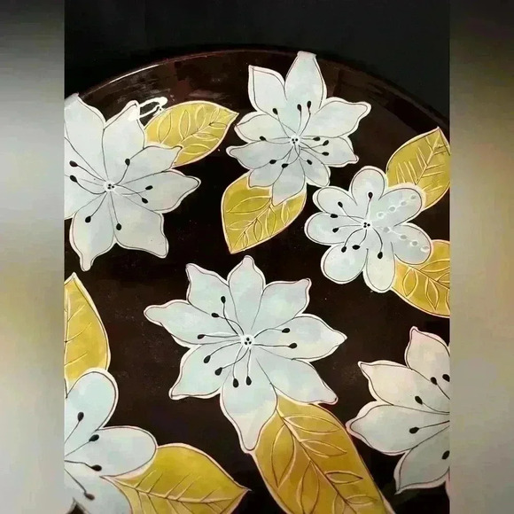 Laurie Gates Cafe Blues, large serving bowl - Picture 5 of 8